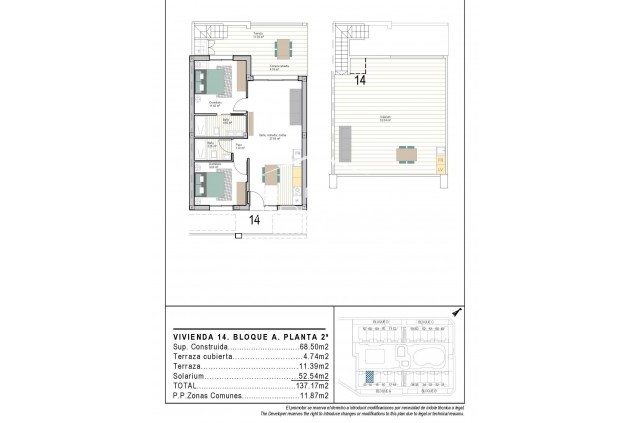 Nowy budynek - Apartament - Penthouse -
Torre Pacheco - San Cayetano