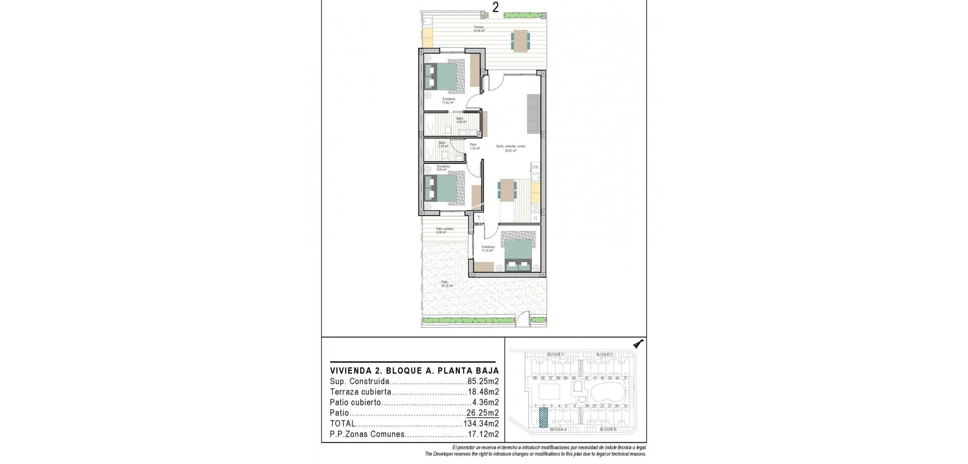 Nowy budynek - Mieszkanie - Apartament -
Torre Pacheco - San Cayetano