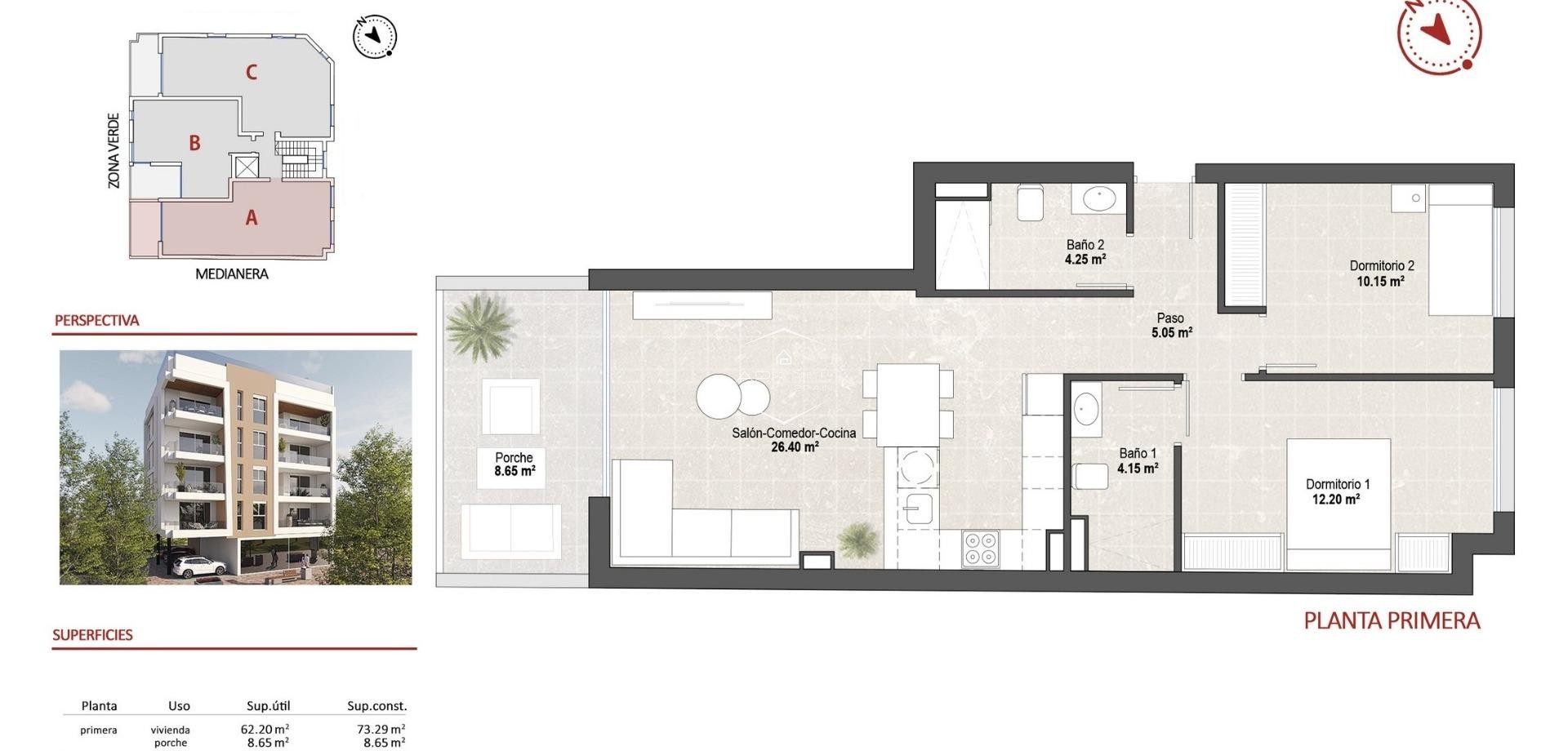 Nieuwbouw Woningen - Appartement- flat -
San Pedro del Pinatar - Lo pagan