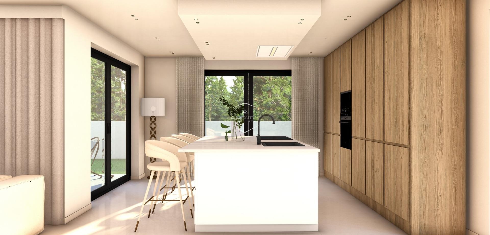 Nieuwbouw Woningen - Villa - Vrijstaand -
Finestrat - Golf Bahia