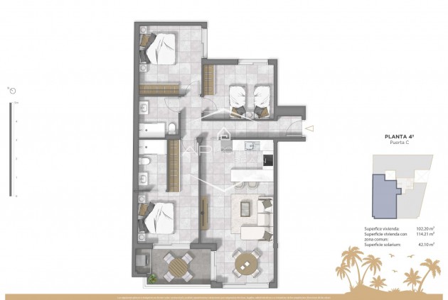 Nieuwbouw Woningen - Appartement - Penthouse -
Guardamar del Segura - Pueblo