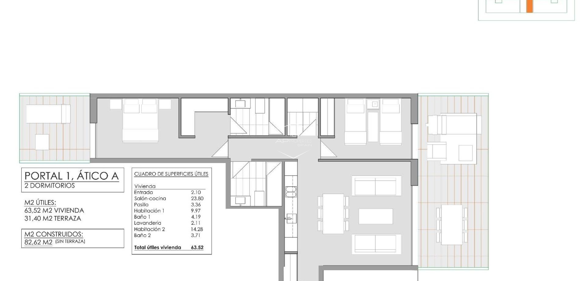 Nieuwbouw Woningen - Appartement - Penthouse -
Jávea - Pueblo