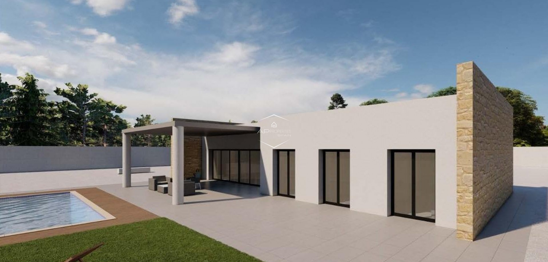 New Build - Villa - Detached -
Pinoso - Campo