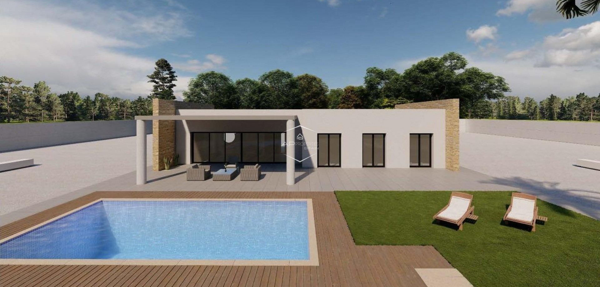 New Build - Villa - Detached -
Pinoso - Campo