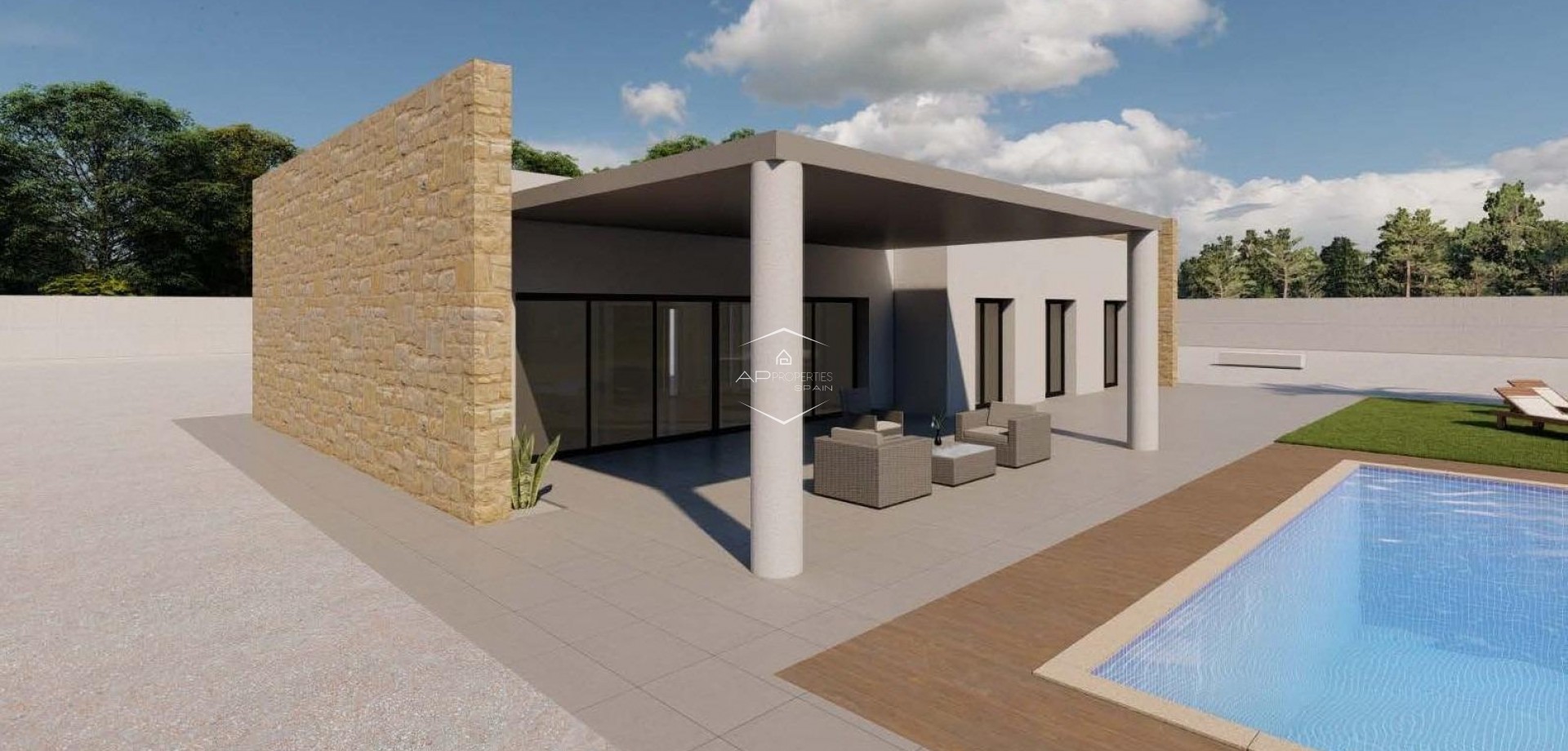 New Build - Villa - Detached -
Pinoso - Campo