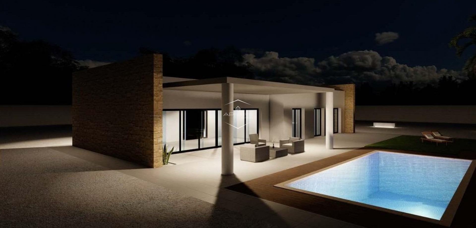 New Build - Villa - Detached -
Pinoso - Campo