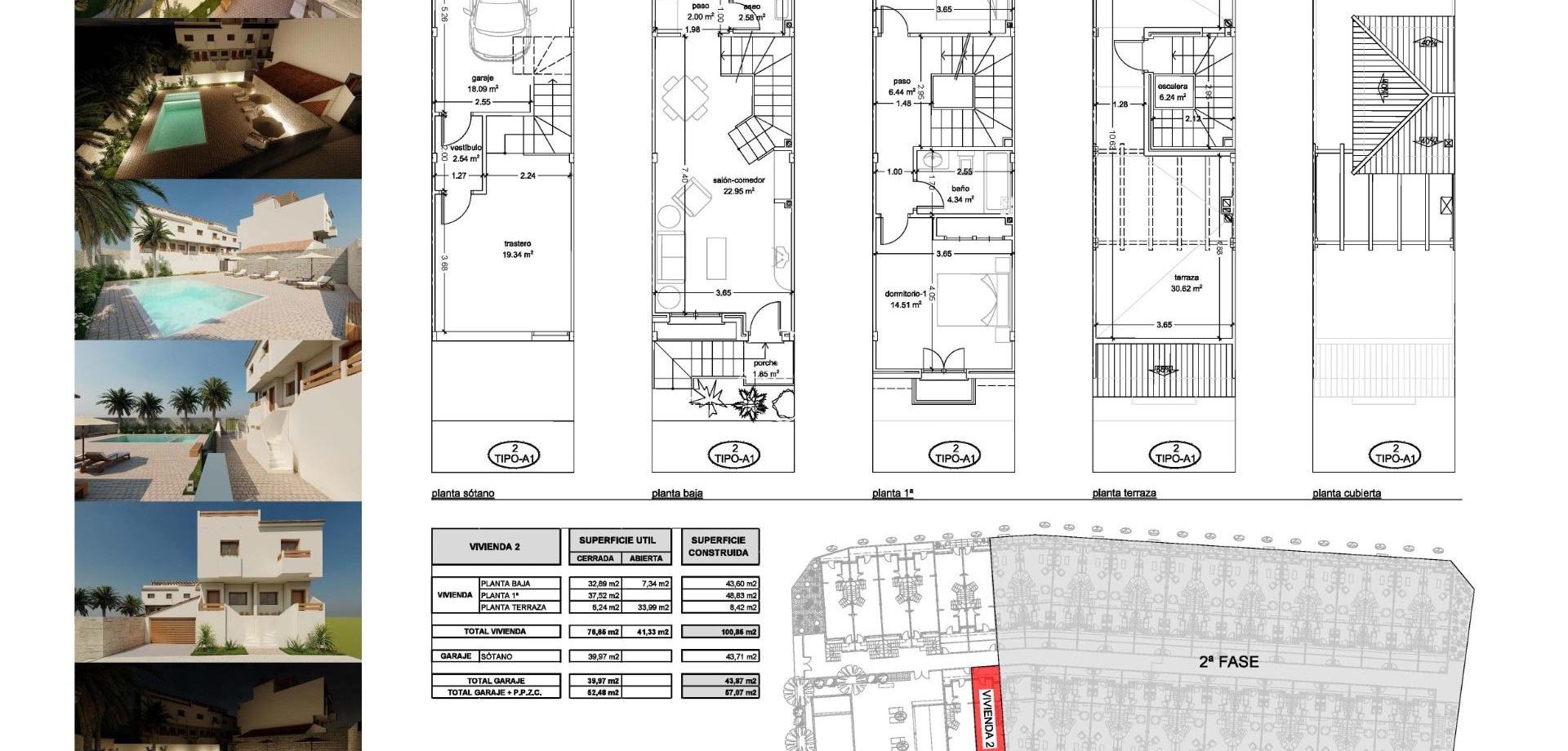 Nouvelle construction - Maison de ville -
La Union - centro