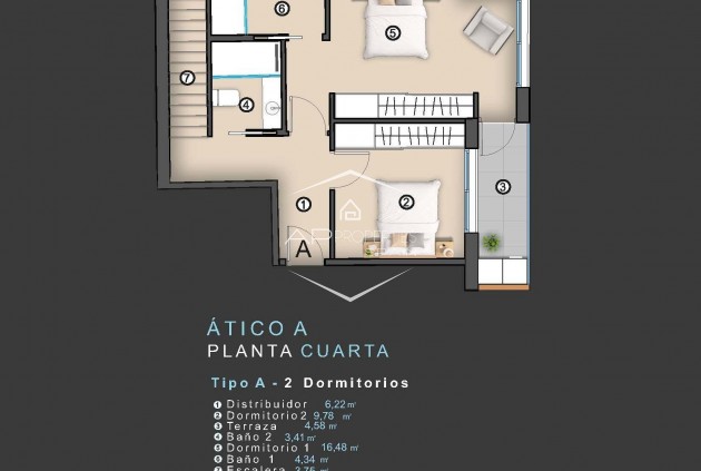 Nueva construcción  - Apartamento - Ático -
Torrevieja - Centro