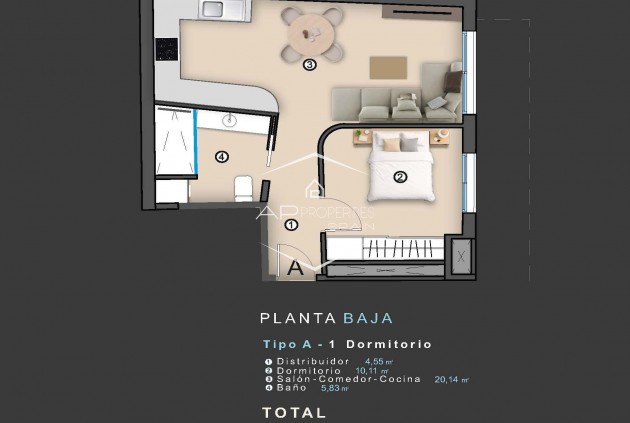 Nouvelle construction - Appartement -
Torrevieja - Centro