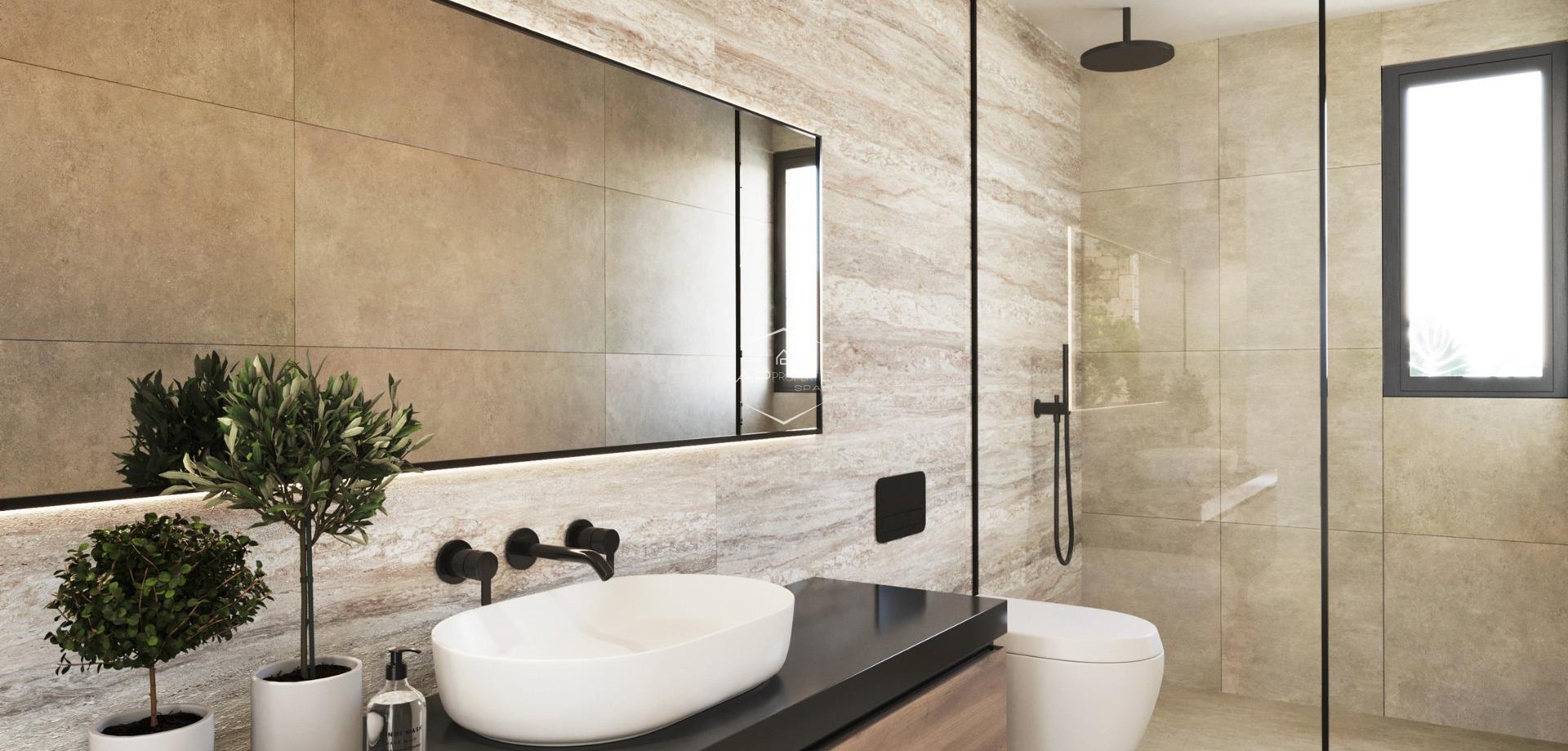 Nowy budynek - Willa - Dom wolnostojący -
Polop - PAU 1