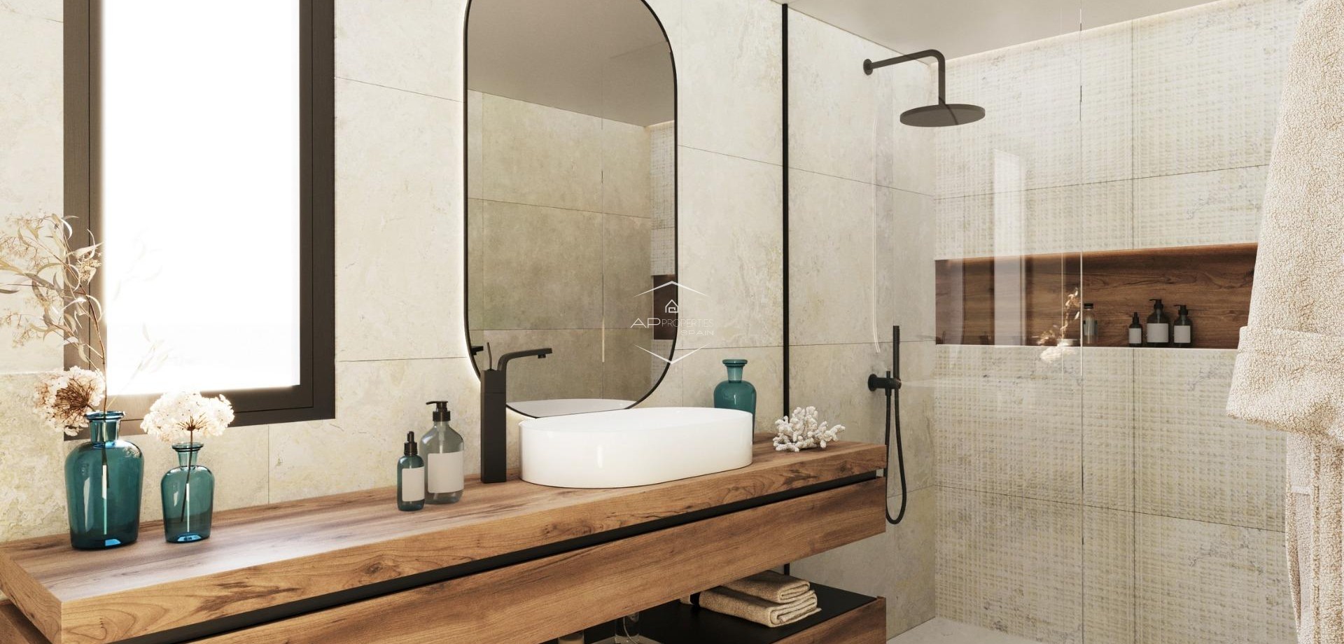 Nowy budynek - Willa - Dom wolnostojący -
Polop - PAU 1