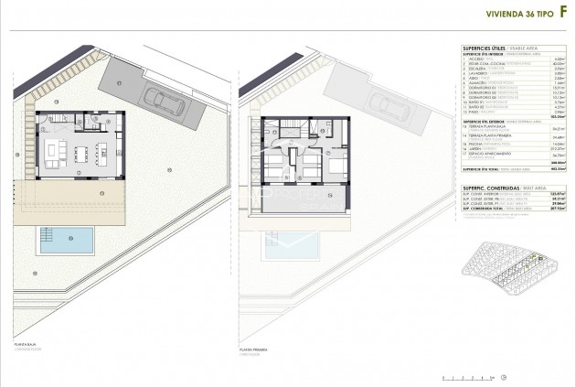 Nowy budynek - Willa - Dom wolnostojący -
Polop - PAU 1