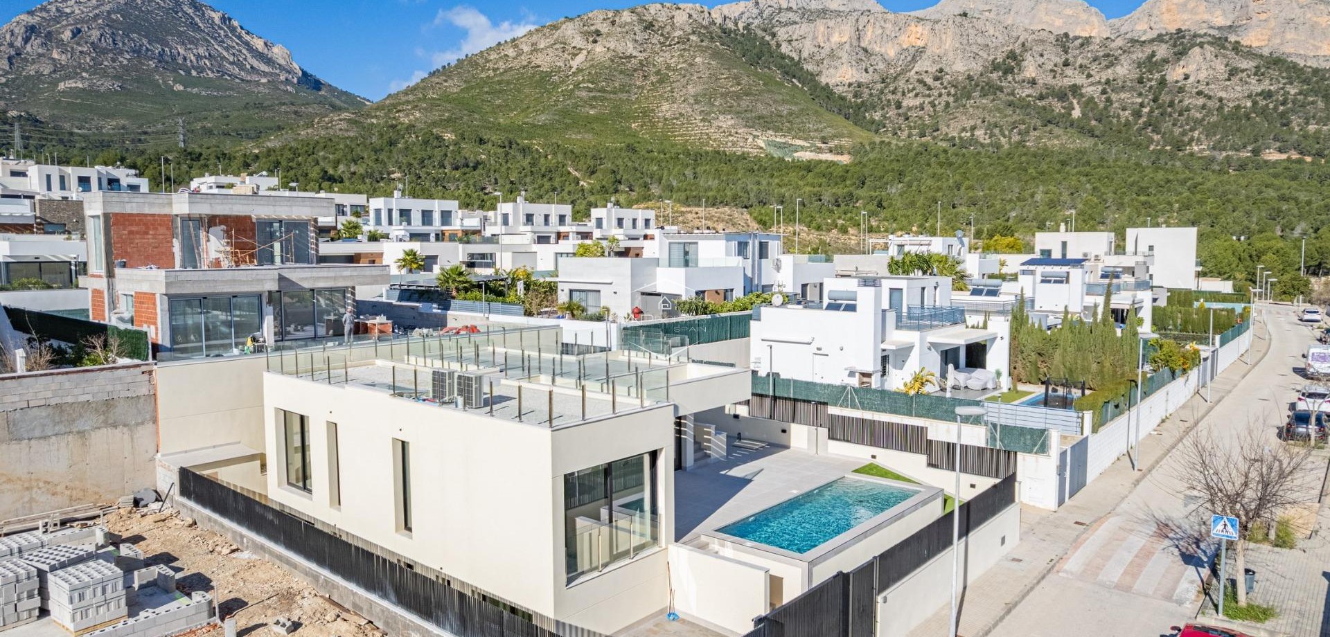 Nouvelle construction - Villa - Indépendante -
Polop - La Alberca