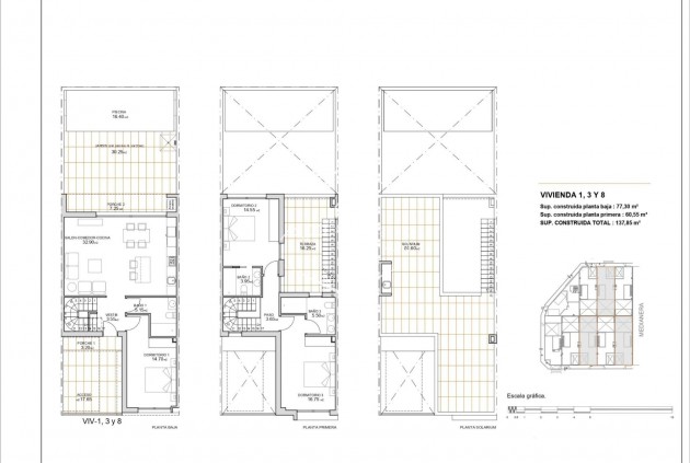 Nowy budynek - Szeregowiec -
San Javier - pueblo