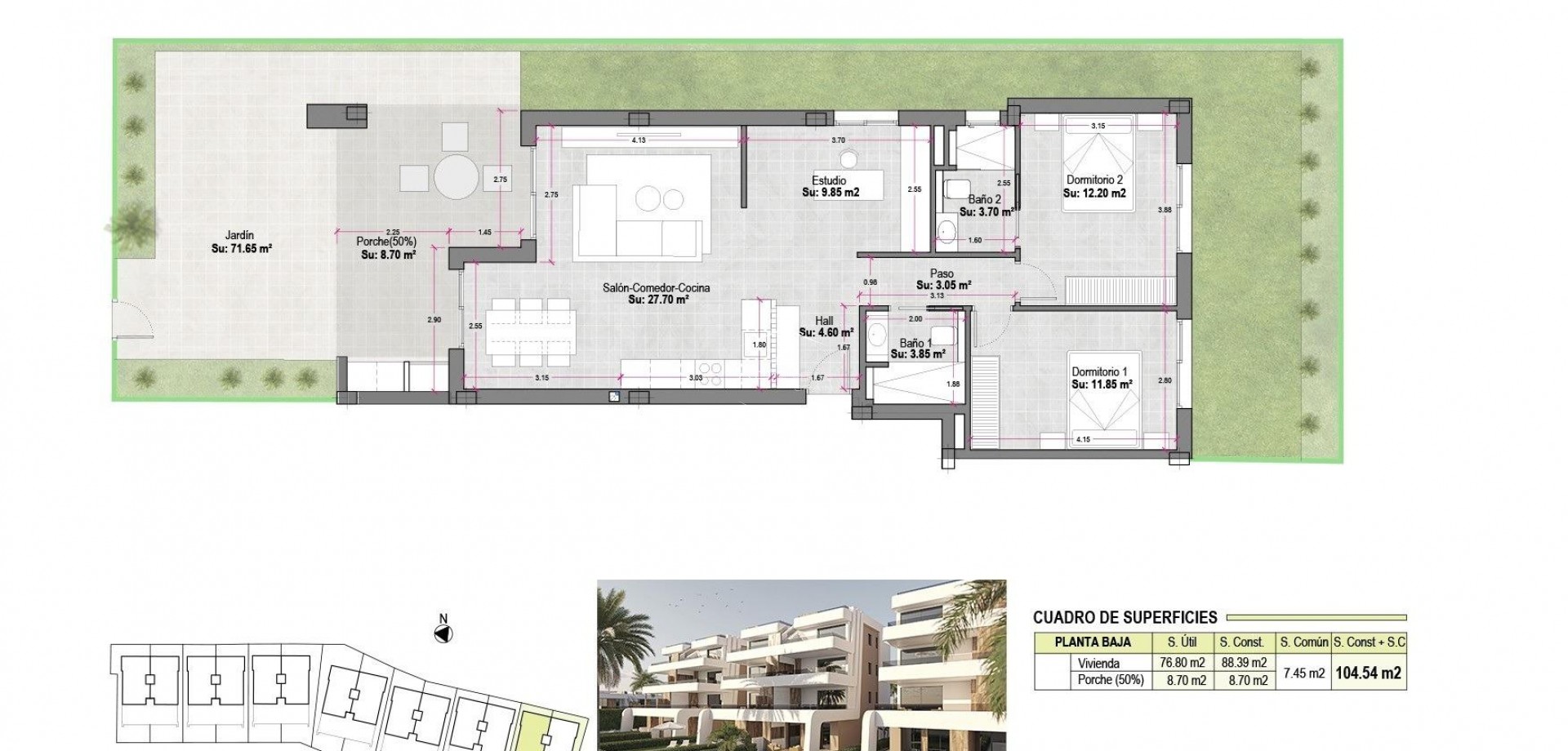 Nowy budynek - Mieszkanie - Apartament -
Alhama De Murcia - Condado De Alhama Golf Resort
