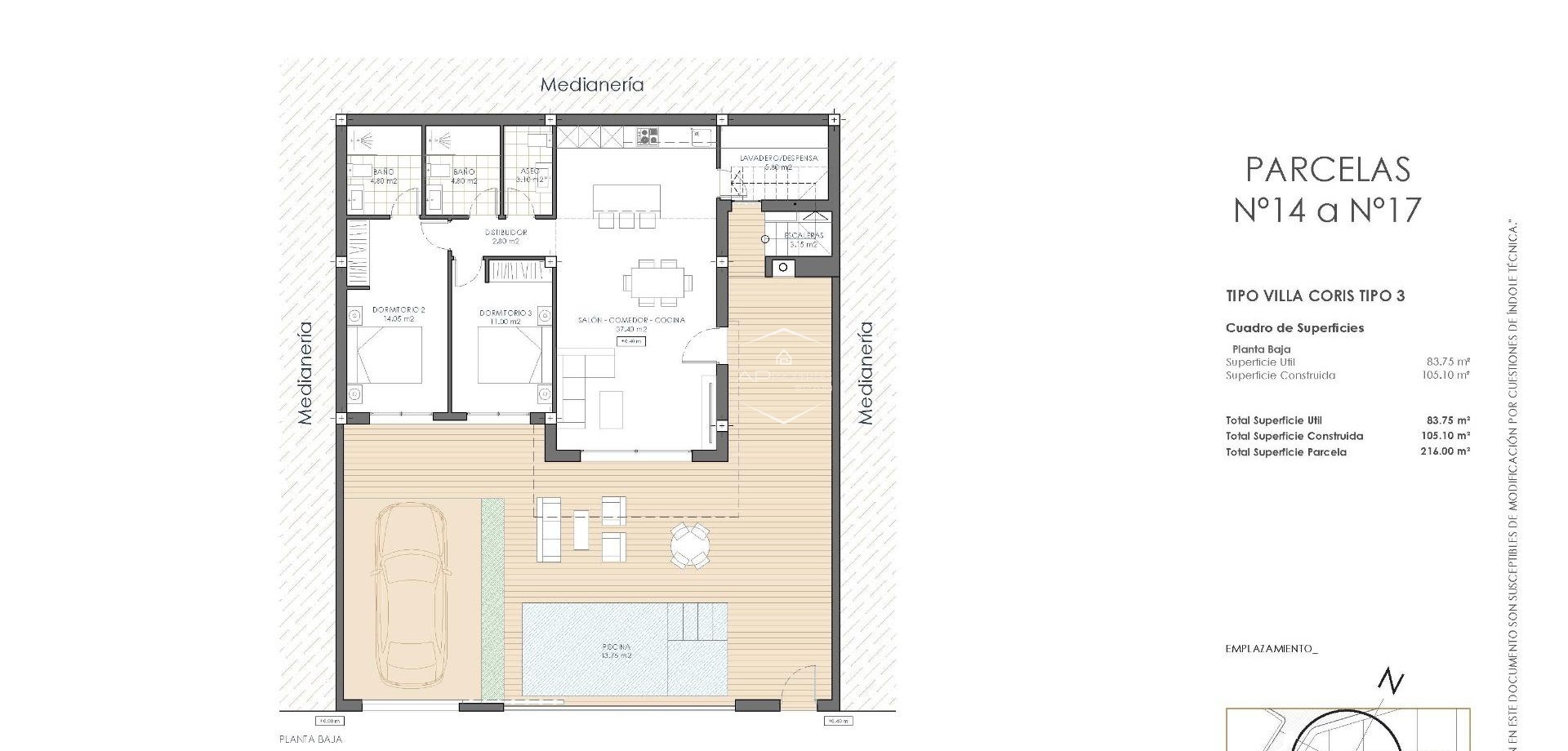 Nowy budynek - Willa - Dom wolnostojący -
San Juan de los Terreros - San Juan De Los Terreros