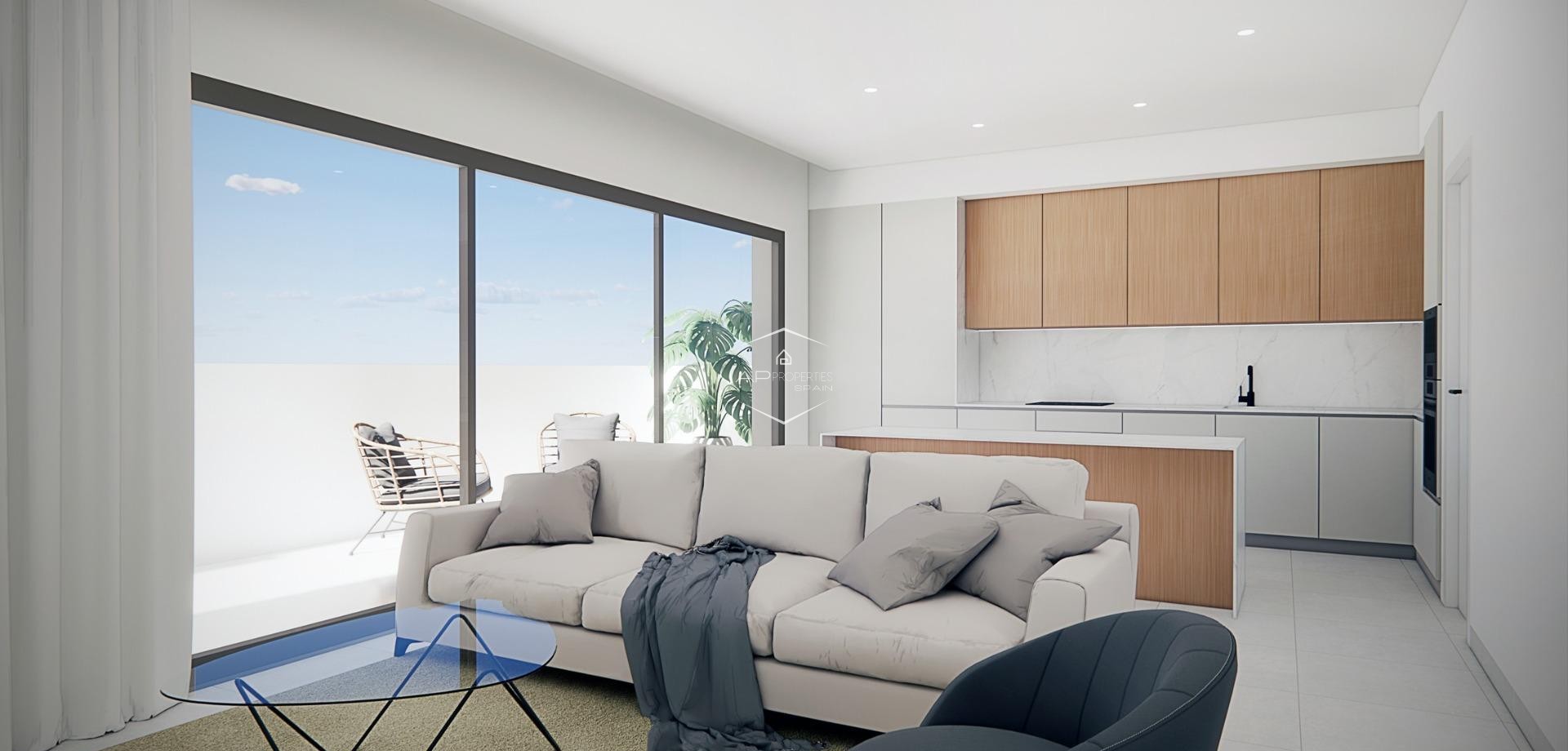 Nowy budynek - Bungalow -
Pilar de la Horadada - pueblo