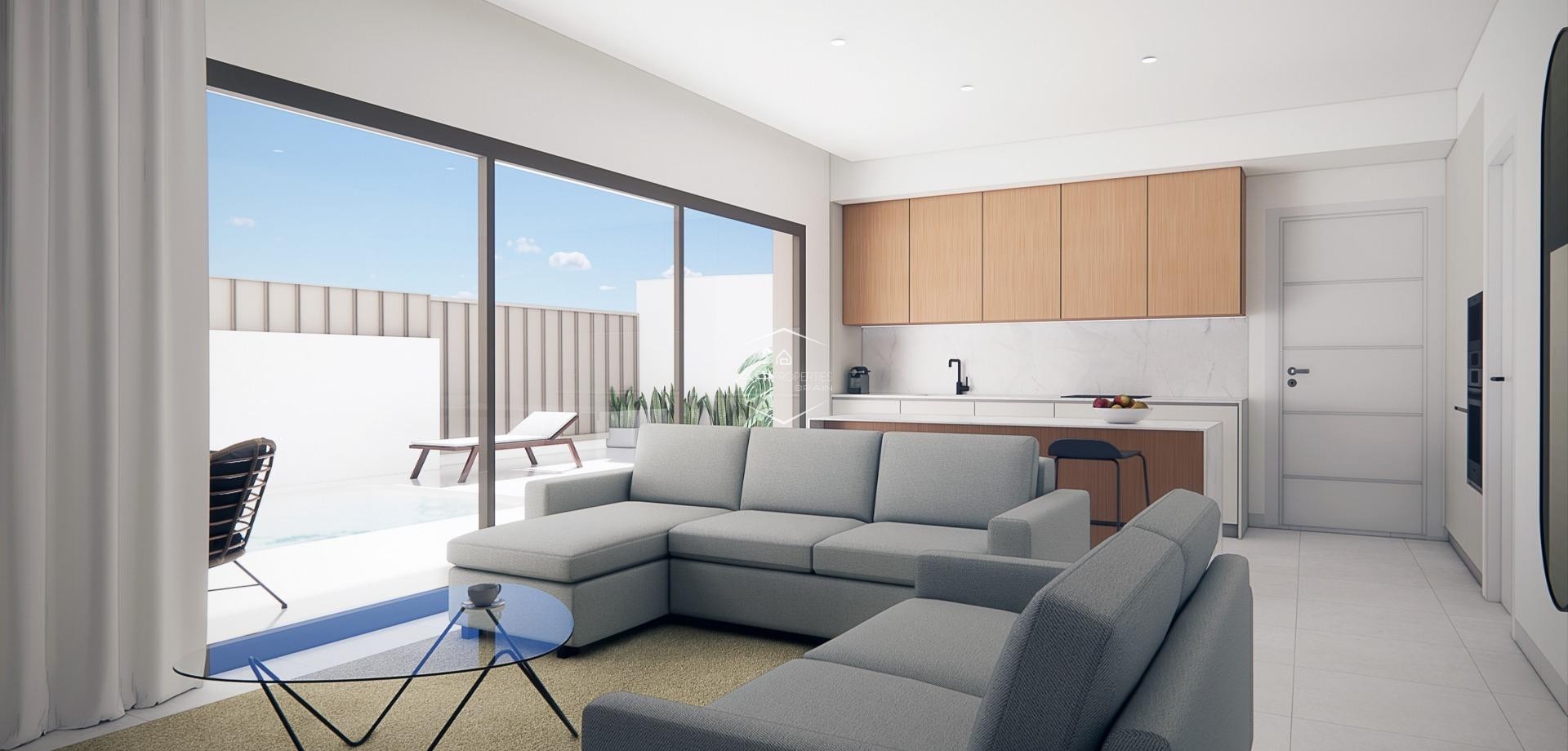 Nowy budynek - Bungalow -
Pilar de la Horadada - pueblo