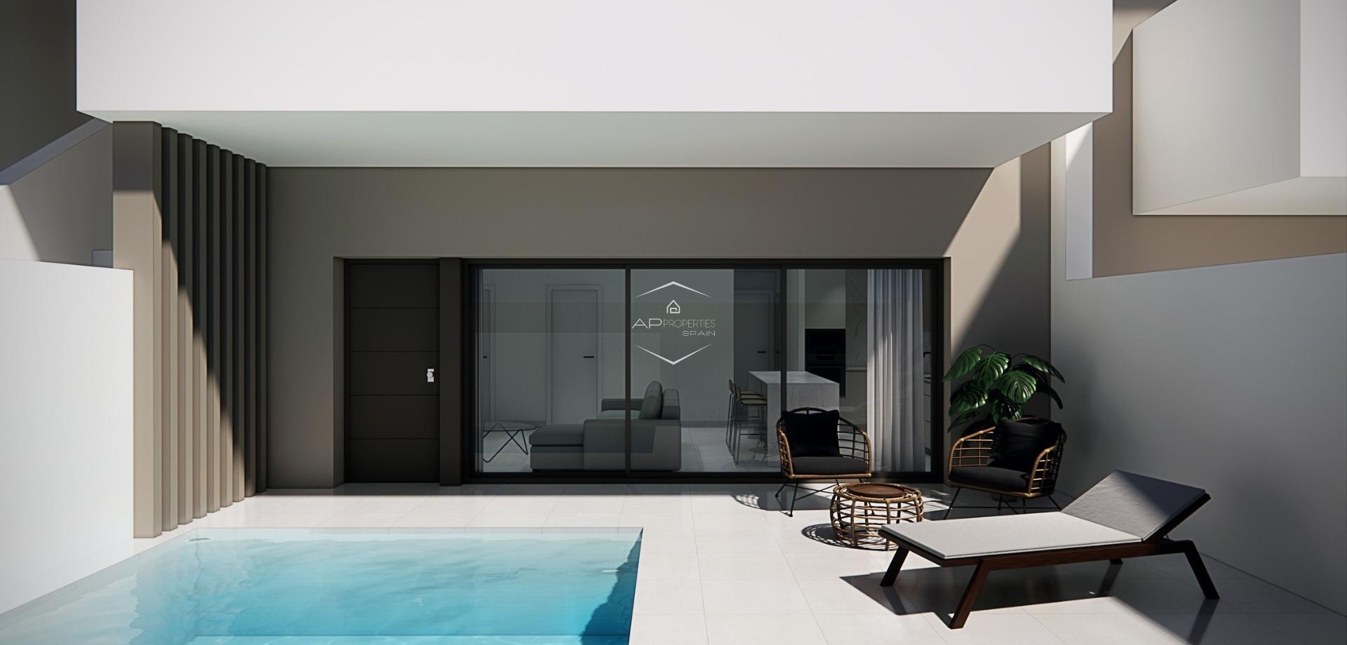 Nowy budynek - Bungalow -
Pilar de la Horadada - pueblo