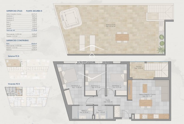 Nouvelle construction - Appartement - Penthouse -
San Pedro del Pinatar - Lo pagan