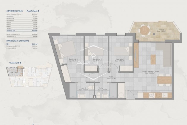 Nowy budynek - Mieszkanie - Apartament -
San Pedro del Pinatar - Lo pagan