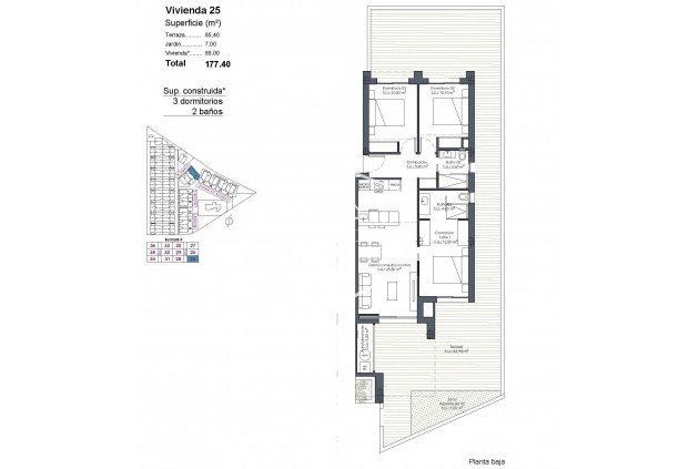 Nowy budynek - Mieszkanie - Apartament -
Los Alcázares - Serena Golf