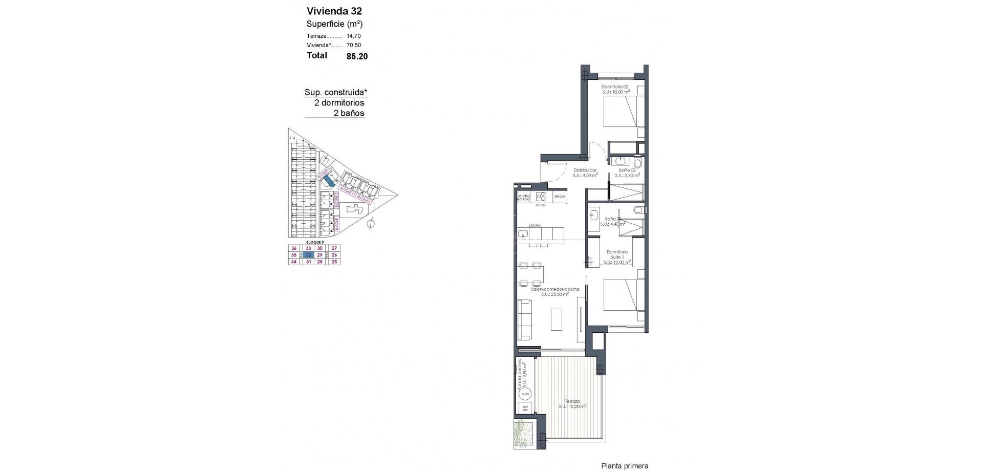 Nowy budynek - Mieszkanie - Apartament -
Los Alcázares - Serena Golf