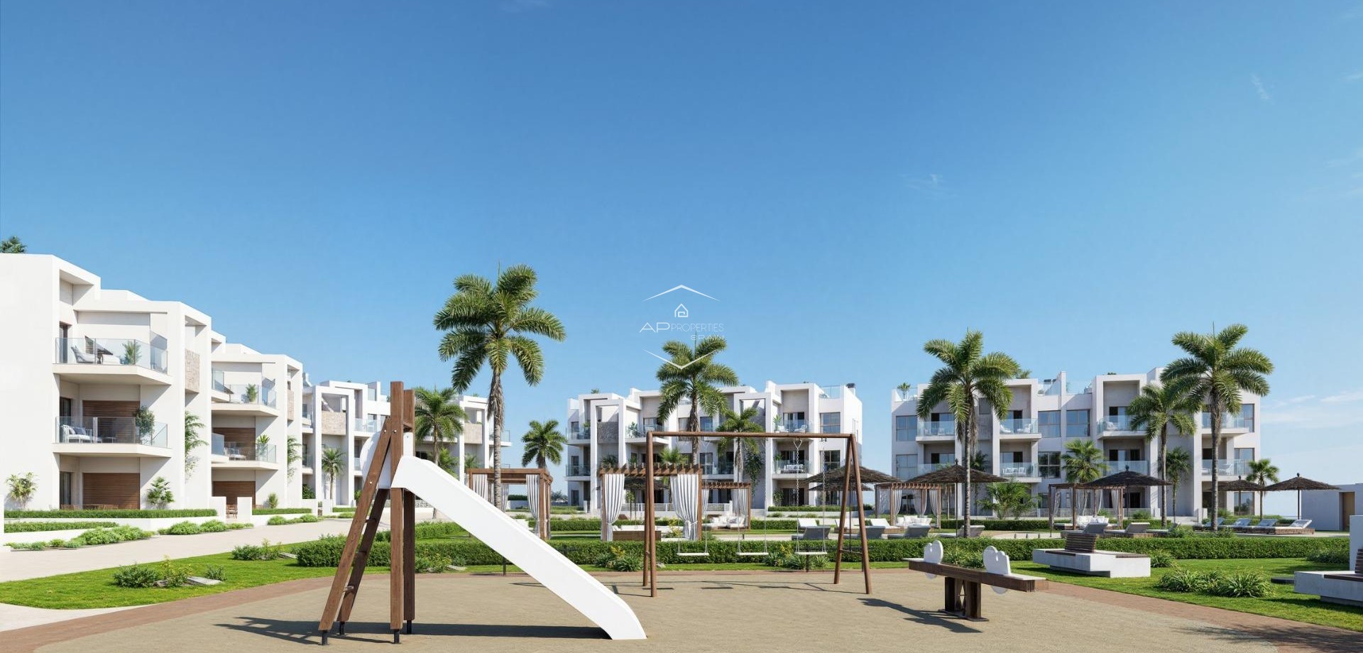 Nowy budynek - Mieszkanie - Apartament -
Los Alcázares - Serena Golf