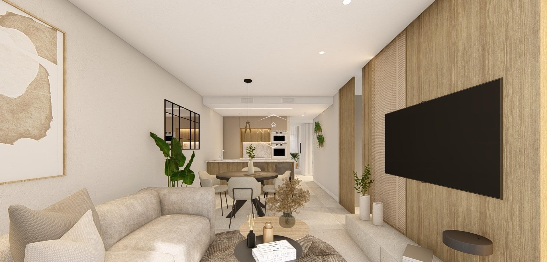 Nowy budynek - Mieszkanie - Apartament -
Los Alcázares - Serena Golf