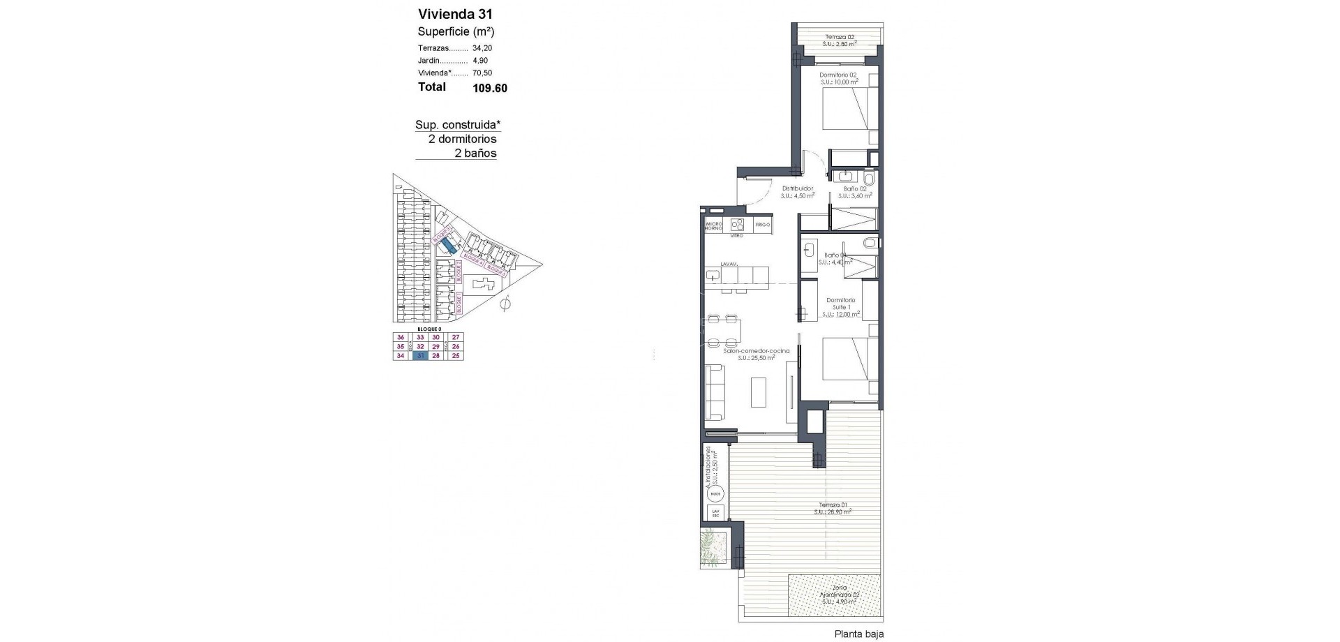 Nowy budynek - Mieszkanie - Apartament -
Los Alcázares - Serena Golf