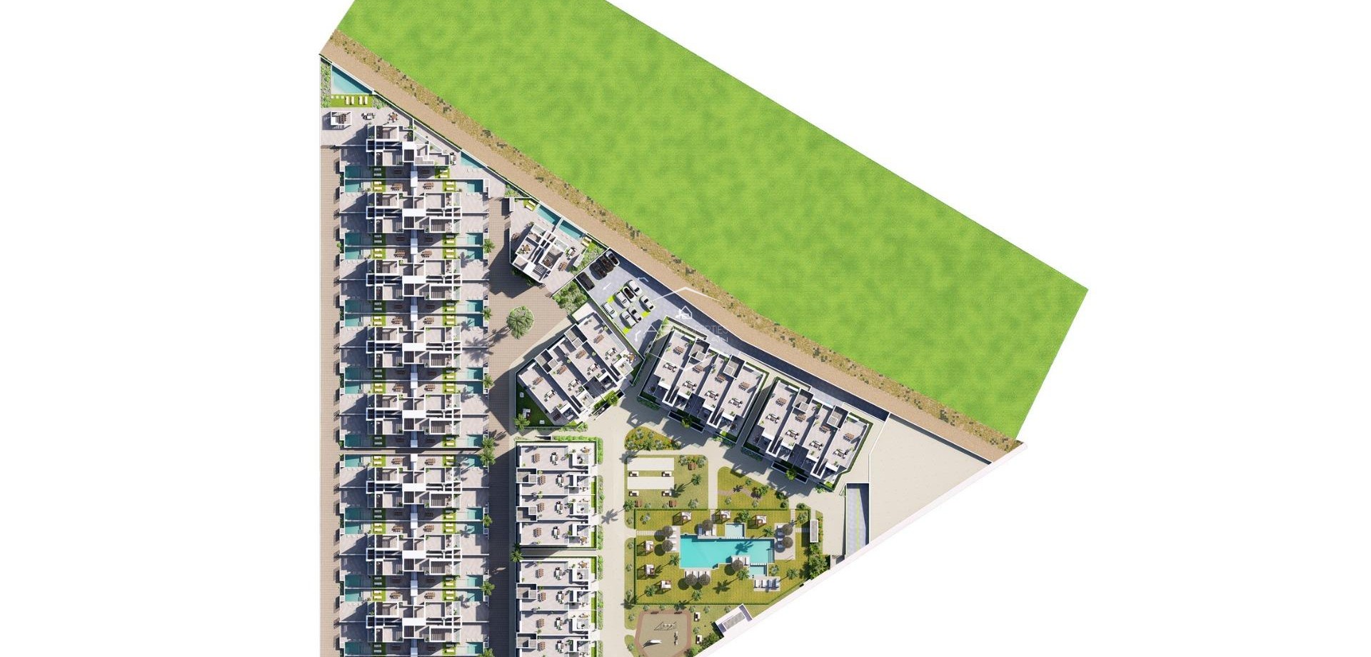 Nowy budynek - Mieszkanie - Apartament -
Los Alcázares - Serena Golf