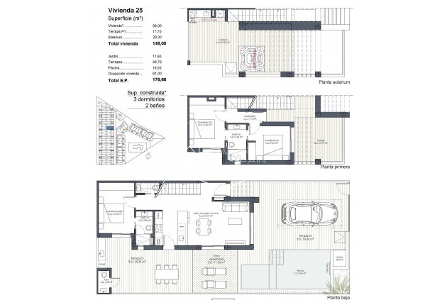 Nowy budynek - Quad House -
Los Alcázares - Serena Golf