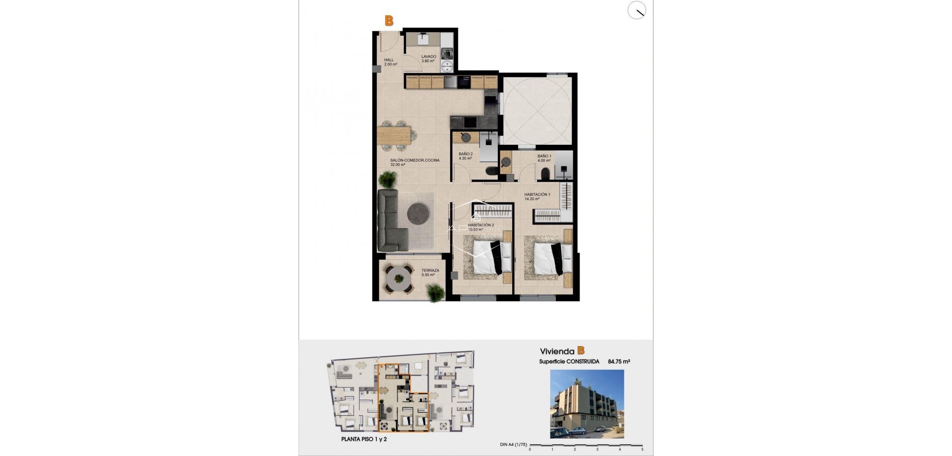 Nieuwbouw Woningen - Appartement - Penthouse -
Catral - pueblo