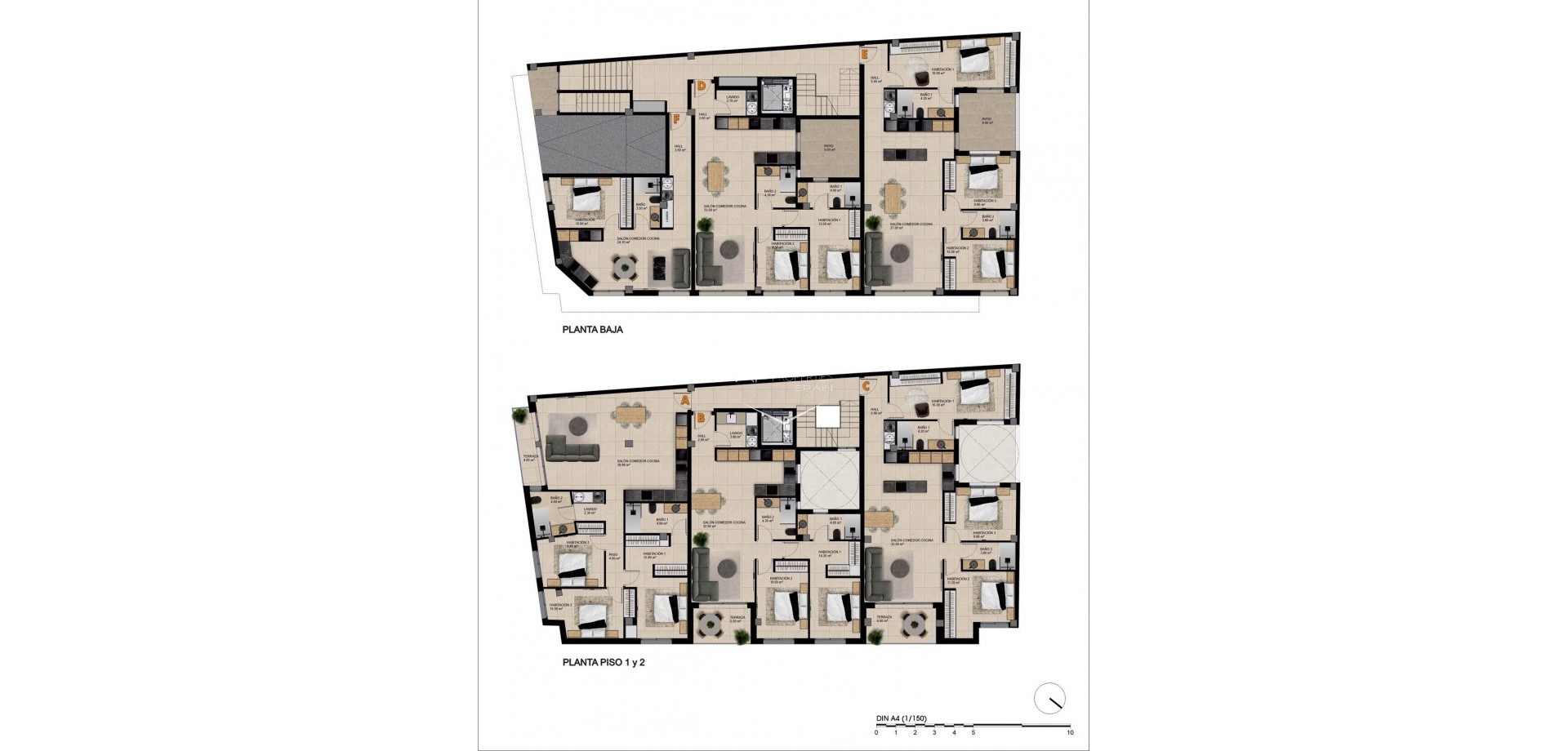 Nieuwbouw Woningen - Appartement - Penthouse -
Catral - pueblo