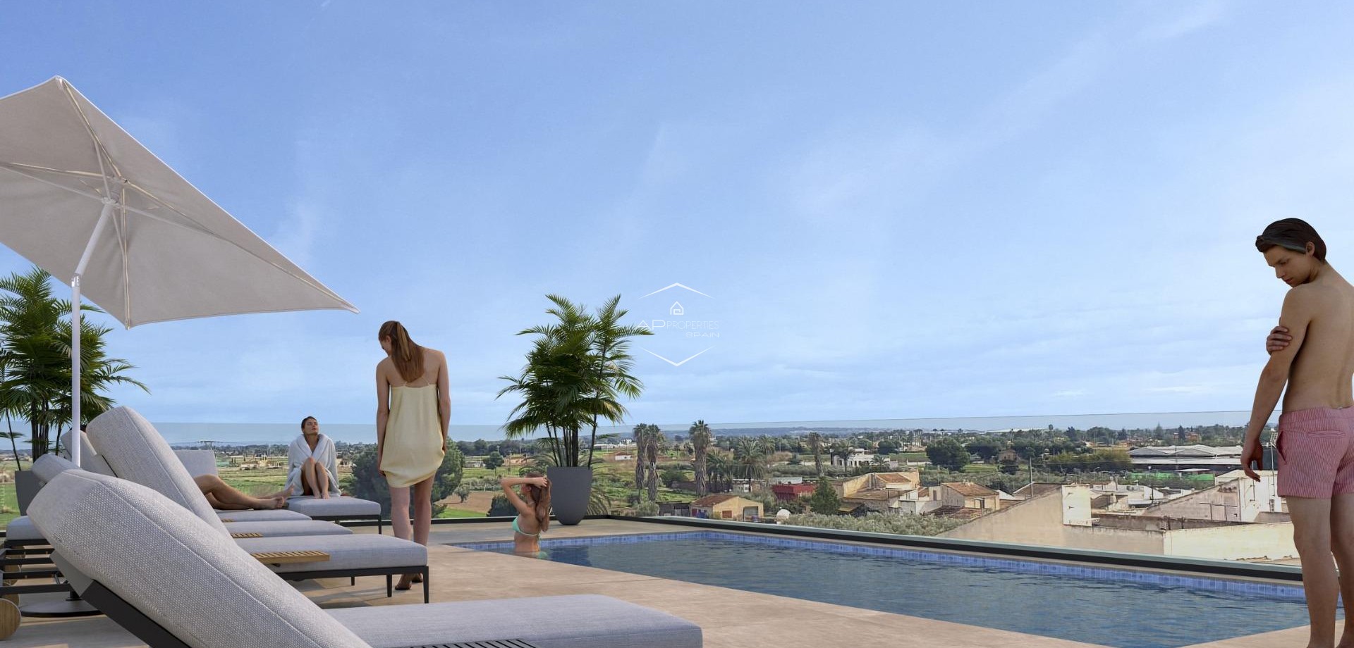 Nowy budynek - Apartament - Penthouse -
Catral - pueblo