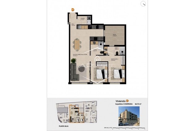 Nieuwbouw Woningen - Appartement- flat -
Catral - pueblo