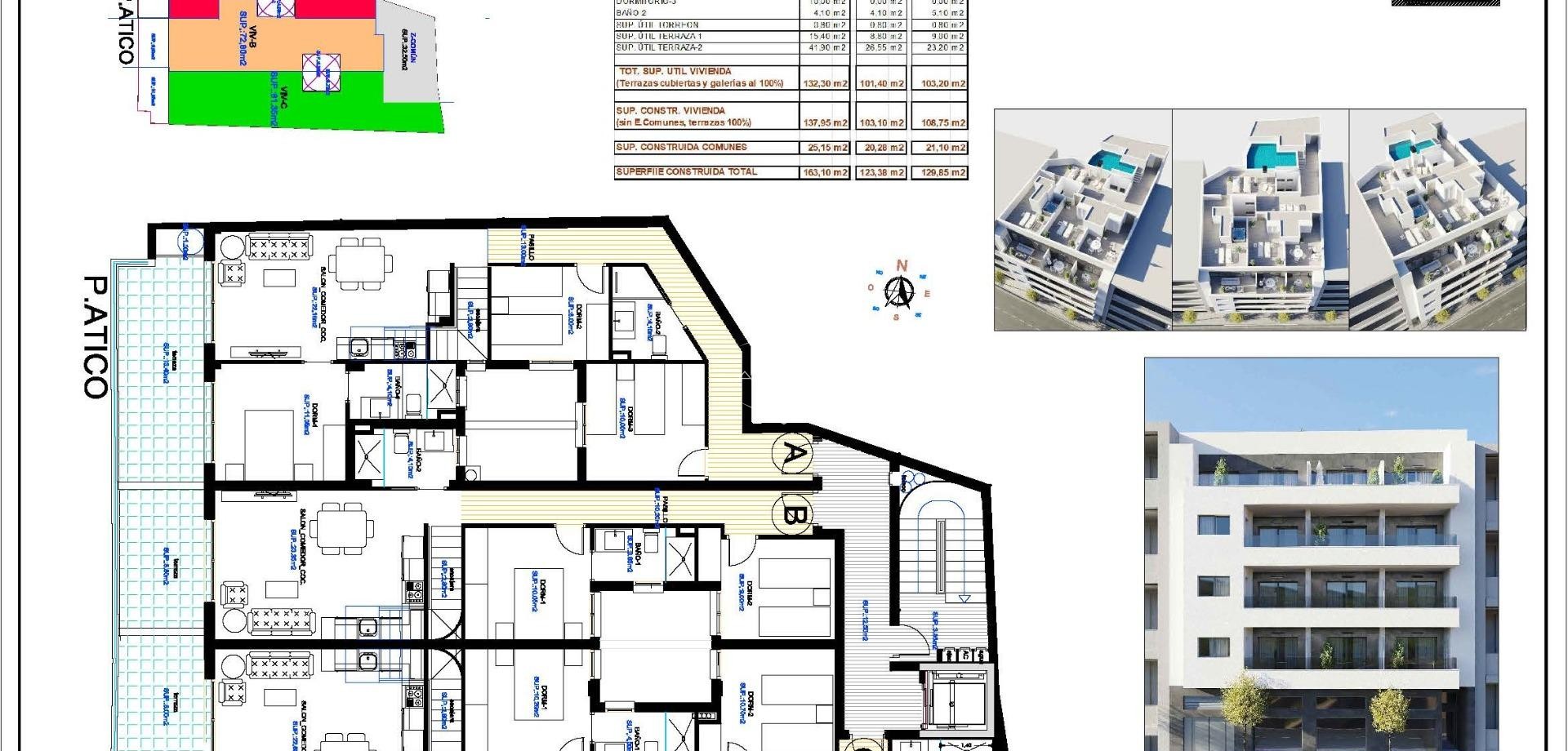 New Build - Apartment - Penthouse -
Torrevieja - Centro