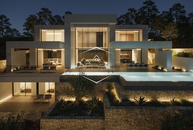 Nowy budynek - Willa - Dom wolnostojący -
Jávea - Granadella