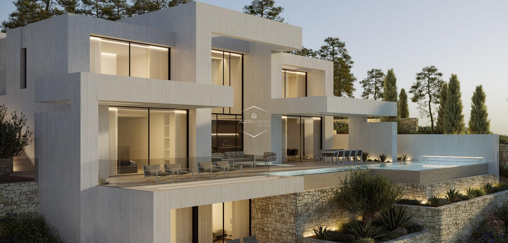 Nowy budynek - Willa - Dom wolnostojący -
Jávea - Granadella