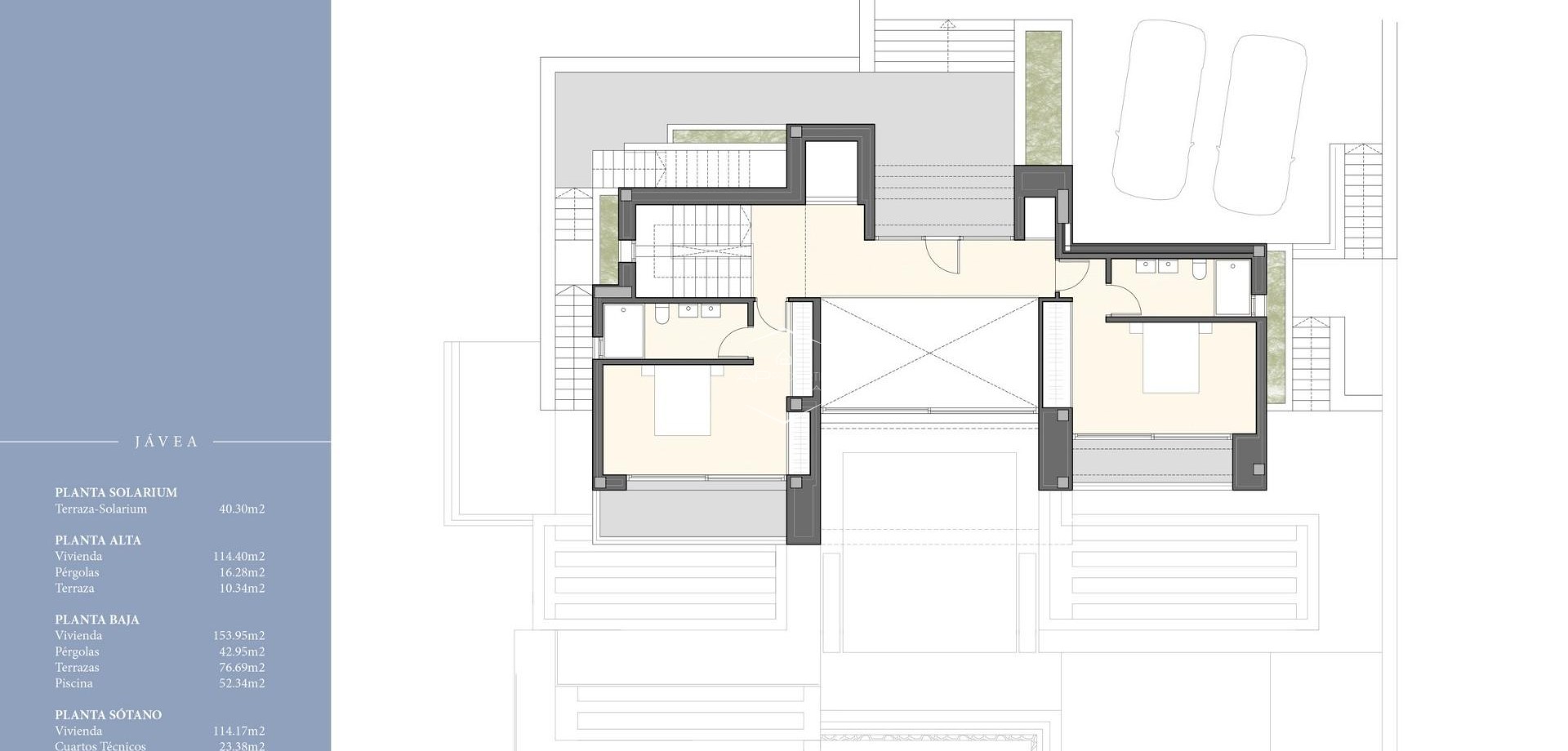 Nowy budynek - Willa - Dom wolnostojący -
Jávea - Granadella