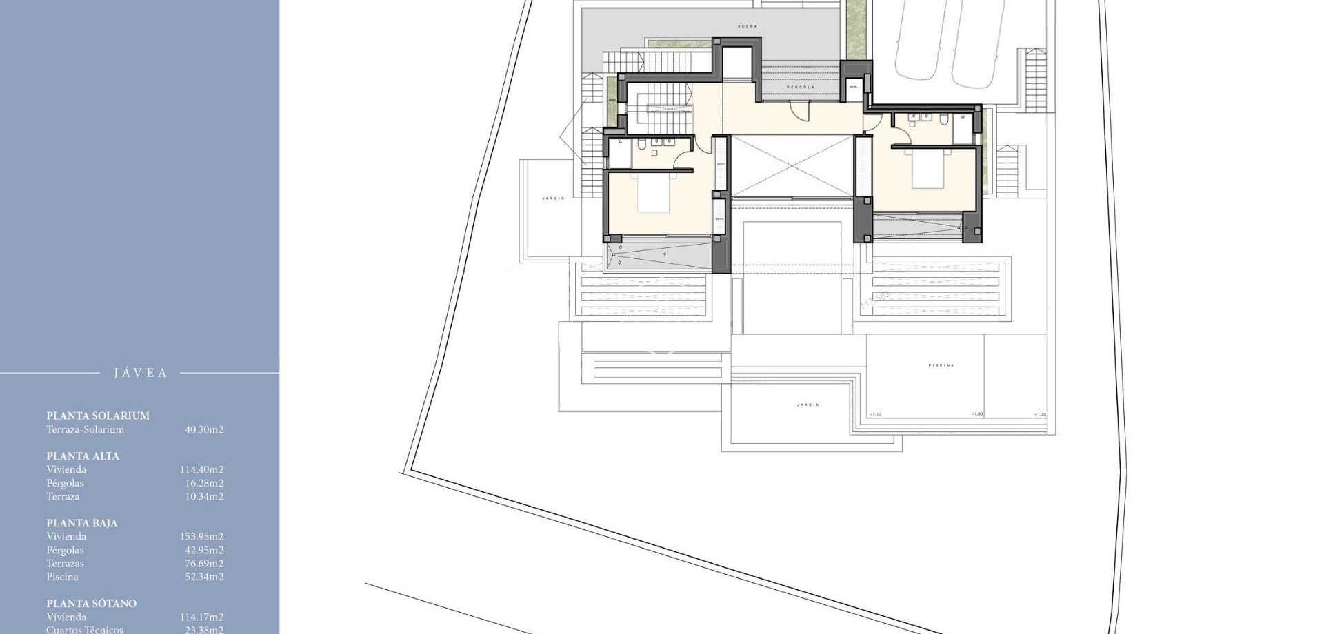 Nowy budynek - Willa - Dom wolnostojący -
Jávea - Granadella