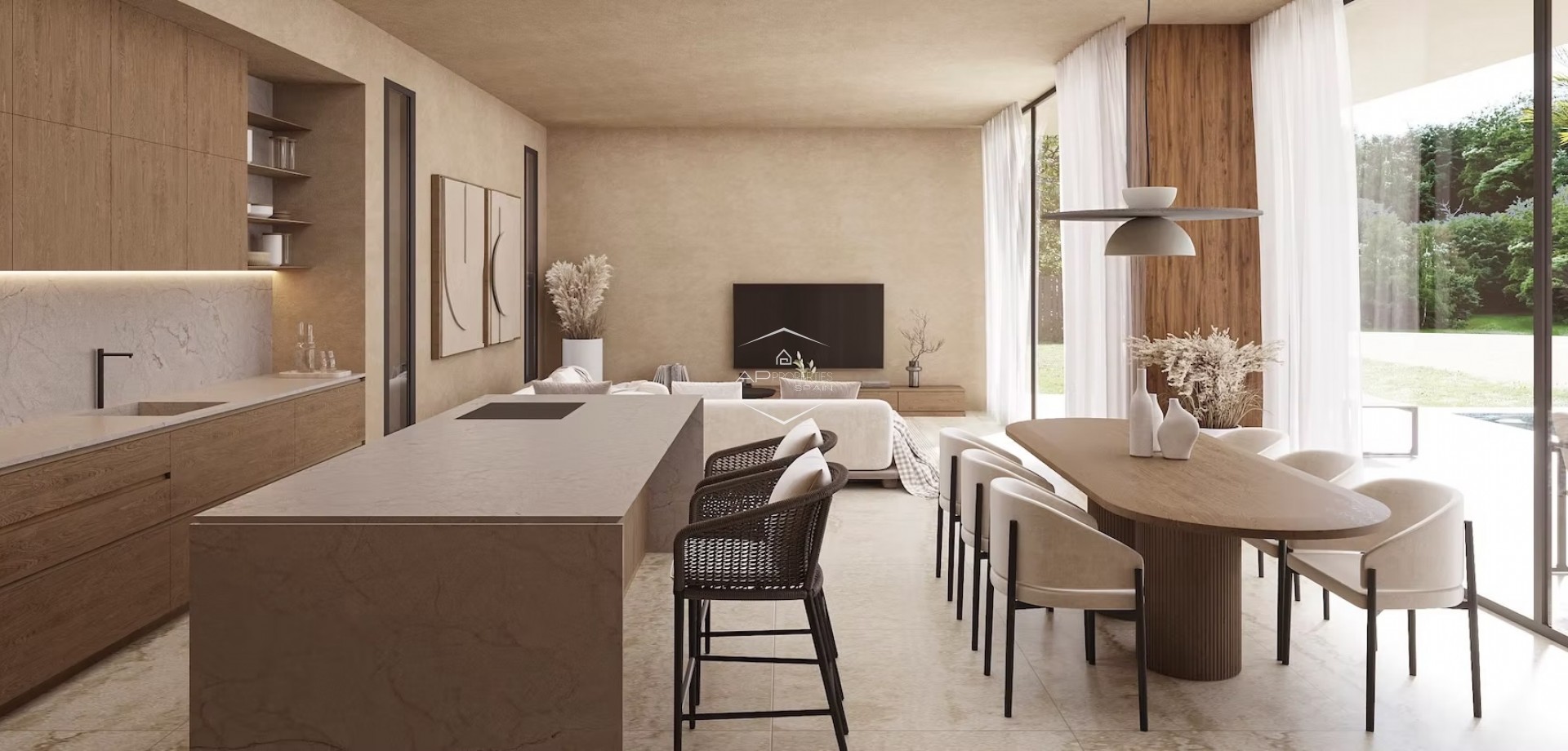 Nieuwbouw Woningen - Villa - Vrijstaand -
Calpe - Pla Roig