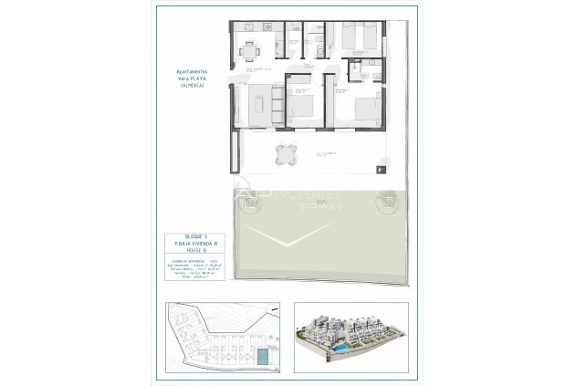 Nueva construcción  - Apartamento - piso -
Vera - Pueblo Salinas