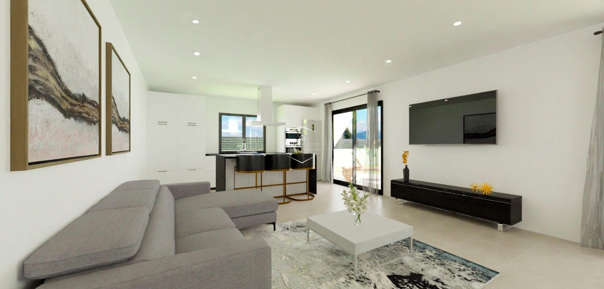 New Build - Villa - Detached -
Monforte del Cid - La Capitana