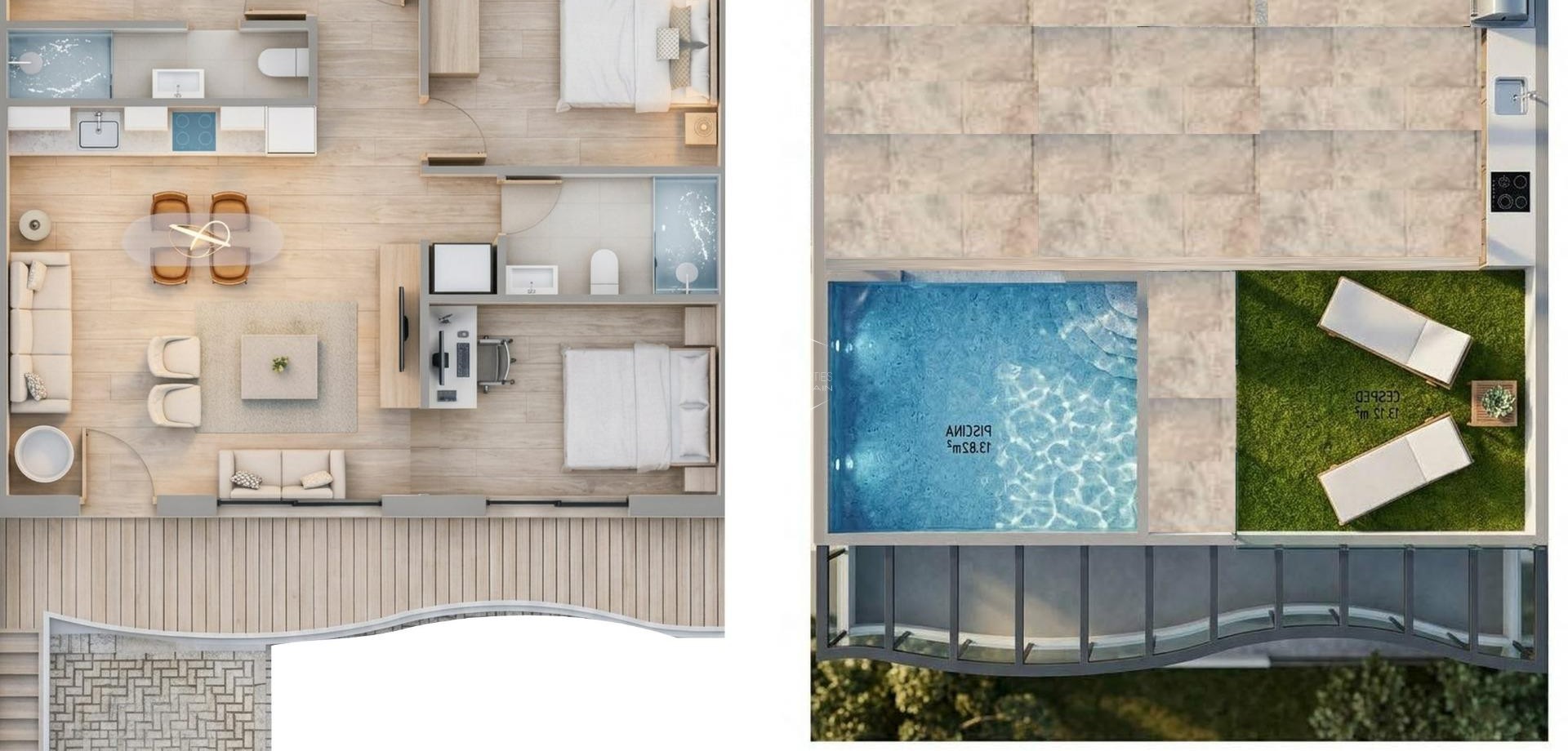 Nouvelle construction - Bungalow -
Pilar de la Horadada - parques de Andromeda