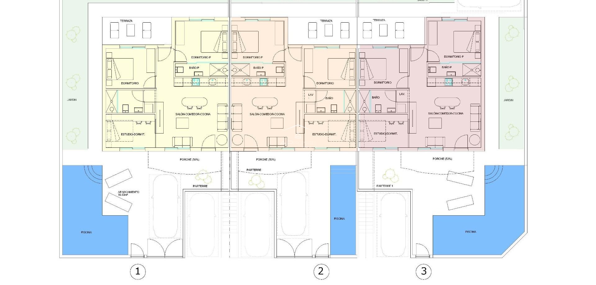 Nouvelle construction - Bungalow -
Pilar de la Horadada - parques de Andromeda