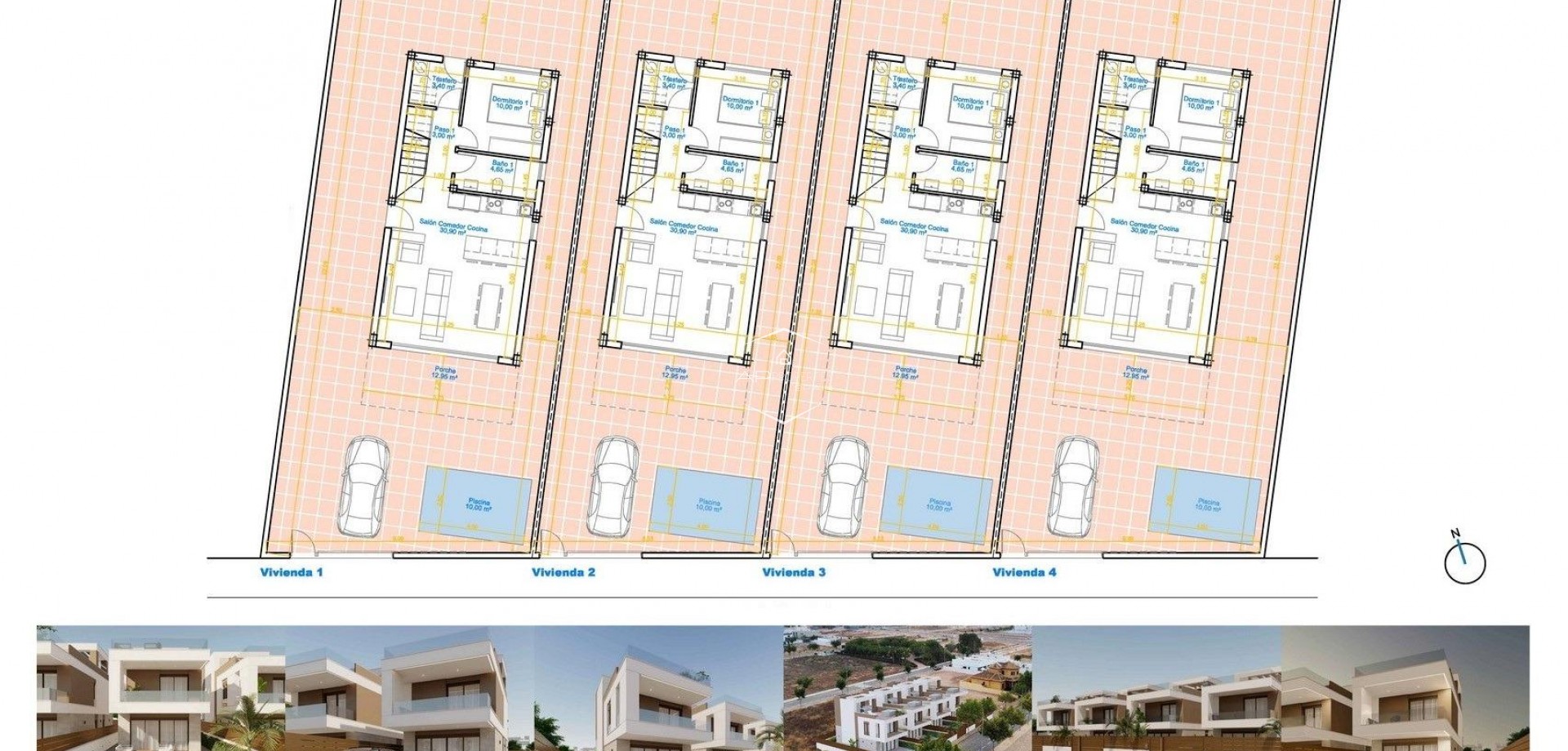 Nieuwbouw Woningen - Villa - Vrijstaand -
Pilar de la Horadada - pueblo