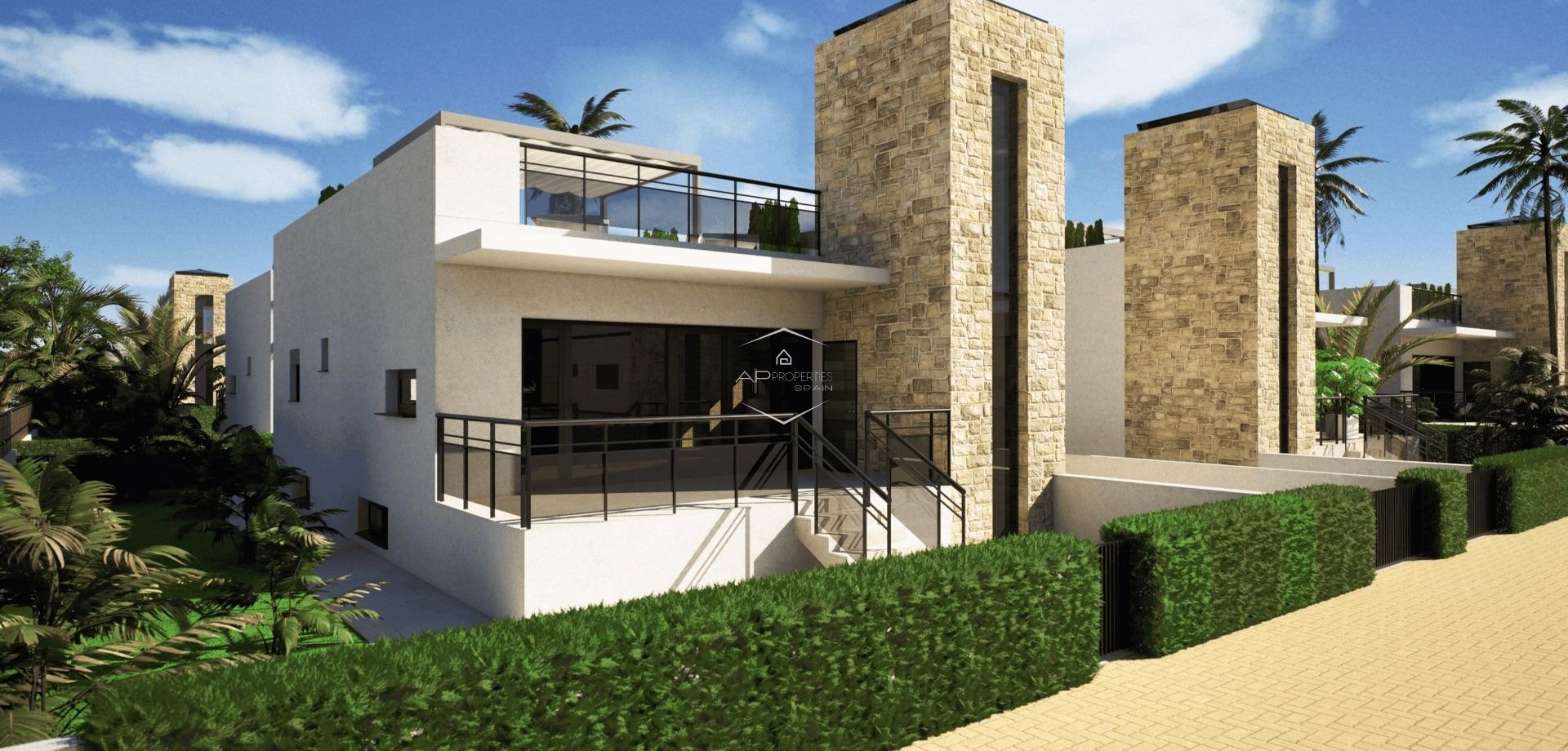 Nouvelle construction - Villa - Indépendante -
Mazarron - Camposol Golf