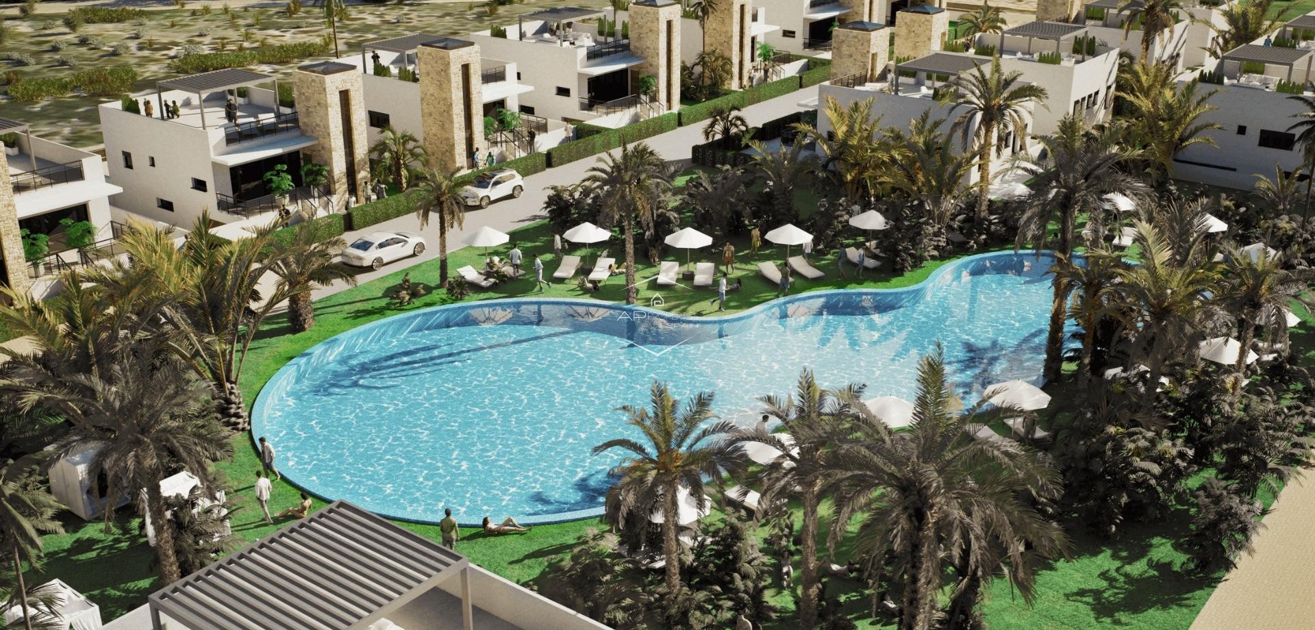 Nouvelle construction - Villa - Indépendante -
Mazarron - Camposol Golf