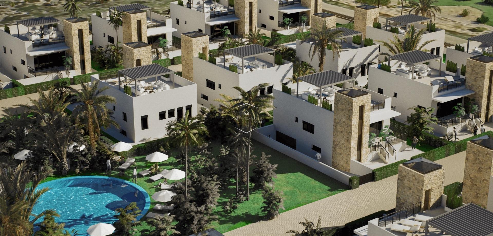 Nouvelle construction - Villa - Indépendante -
Mazarron - Camposol Golf